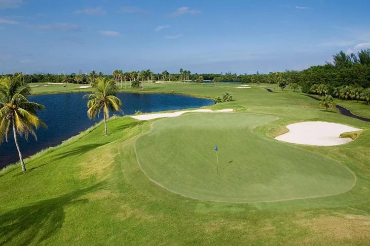 The Crandon Golf Course on Key Biscayne