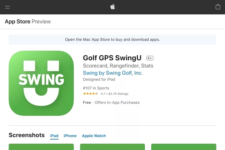 SwingU Golf GPS