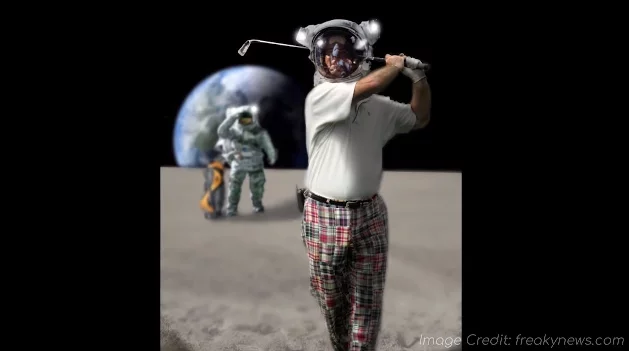 How Many Golf Balls Are On The Moon?